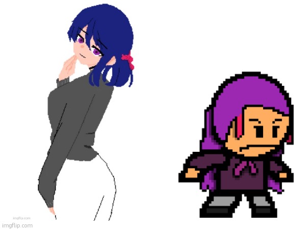i now have 2 ocs | made w/ Imgflip meme maker