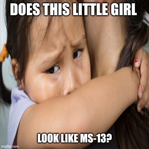DOES THIS LITTLE GIRL LOOK LIKE MS-13? | made w/ Imgflip meme maker