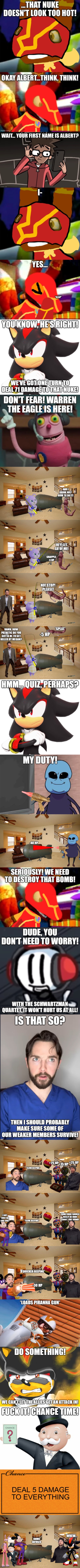 Morshu vs Shadow (Part 11) | made w/ Imgflip meme maker