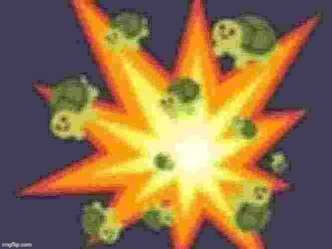 low quality turtle explosion | image tagged in low quality turtle explosion | made w/ Imgflip meme maker