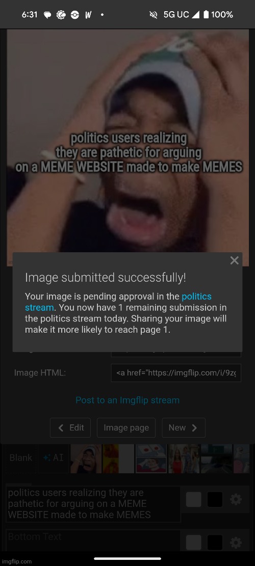 made w/ Imgflip meme maker