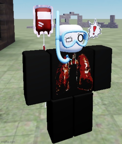 Should I draw this character I made on road blocks | made w/ Imgflip meme maker