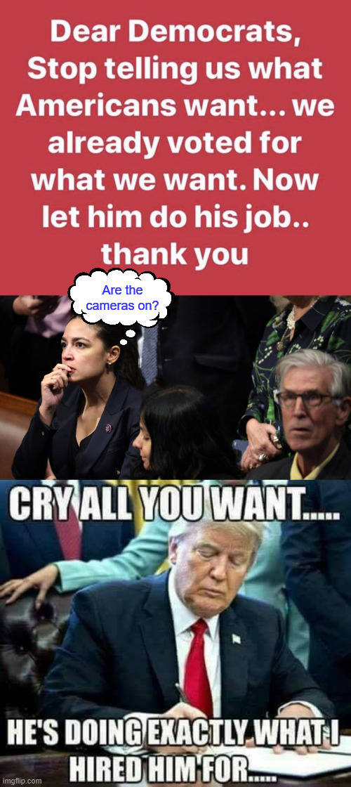 dems need to check their approval numbers again. They're living in an alternative reality. | Are the cameras on? | image tagged in america,voted for this,this is the will of the people,dear democrats | made w/ Imgflip meme maker