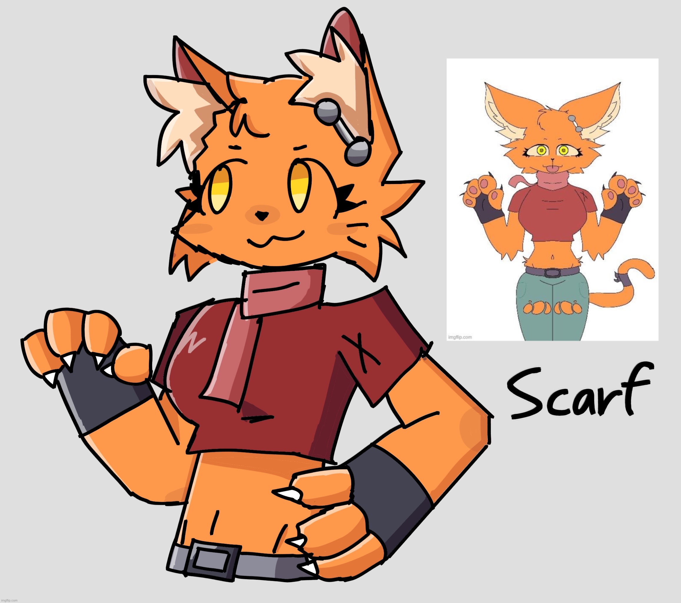 Scarf!! | made w/ Imgflip meme maker