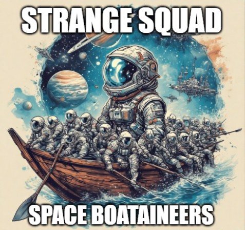 Strange Squad Blank Meme Template