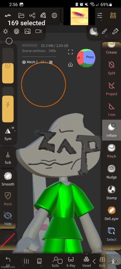 Was going thru my gallery and found zap mewing | made w/ Imgflip meme maker