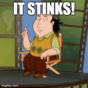 The Critic | IT STINKS! | image tagged in memes,the critic | made w/ Imgflip meme maker