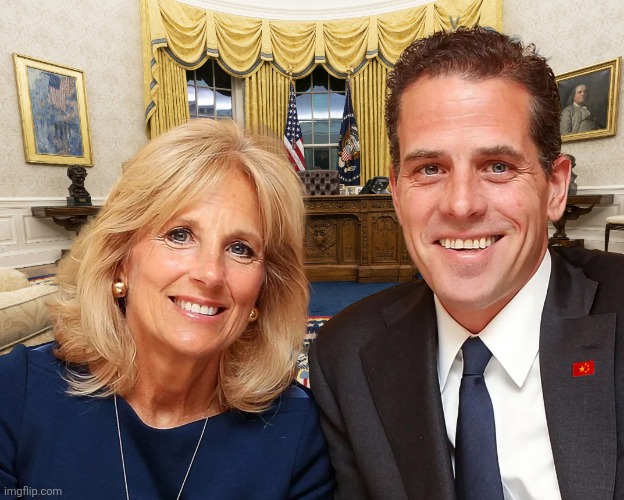 Jill Biden Hunter Biden | image tagged in jill biden hunter biden | made w/ Imgflip meme maker