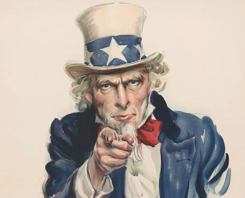 Uncle Sam Blank Meme Template