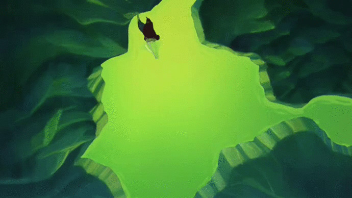 green water Blank Meme Template