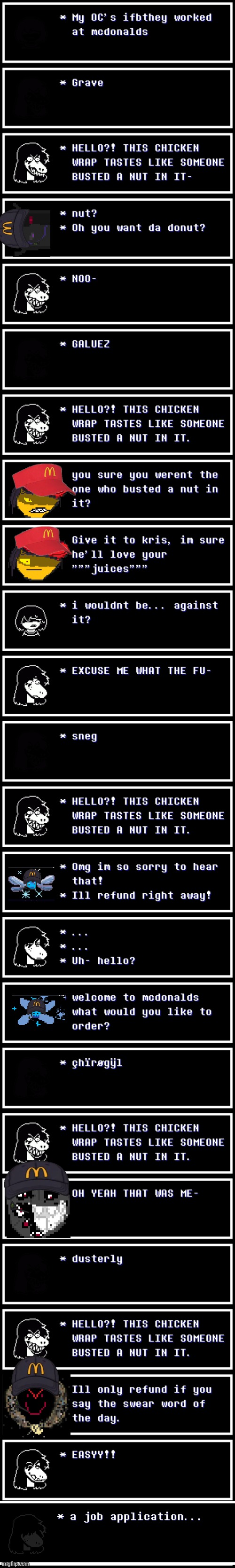 mmmh tasty | image tagged in deltarune,memes | made w/ Imgflip meme maker