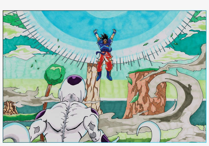 Spirit bomb Blank Meme Template