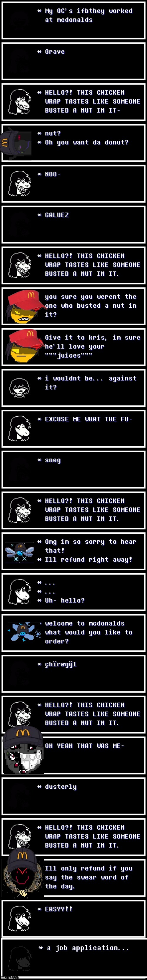 mmmh tasty | image tagged in deltarune,memes | made w/ Imgflip meme maker