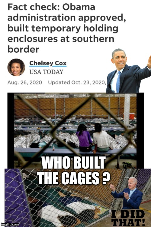 WHO BUILT THE CAGES ? | made w/ Imgflip meme maker