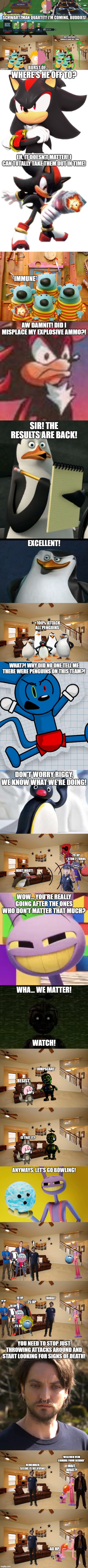 Morshu vs Shadow (Part 13) | *WEATHER VEIN COMING FROM BEHIND* | made w/ Imgflip meme maker