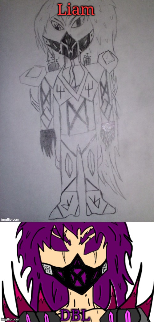 Liam DBL | image tagged in liam redesign bossfights | made w/ Imgflip meme maker