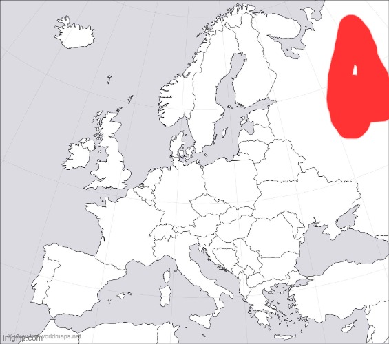 Blank Europe Map | image tagged in blank europe map | made w/ Imgflip meme maker