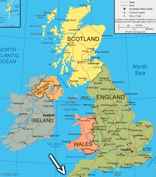 UK | —> | image tagged in uk | made w/ Imgflip meme maker