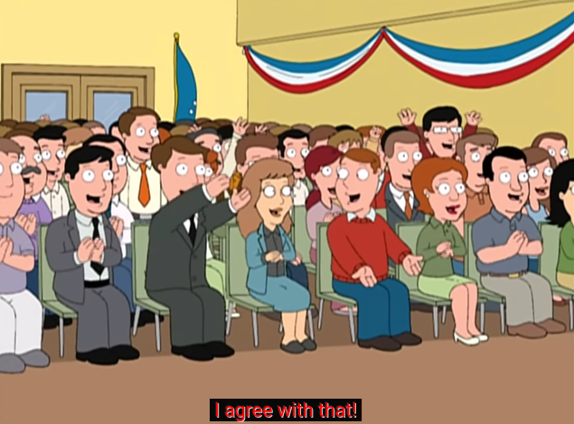 I agree with that! Blank Meme Template