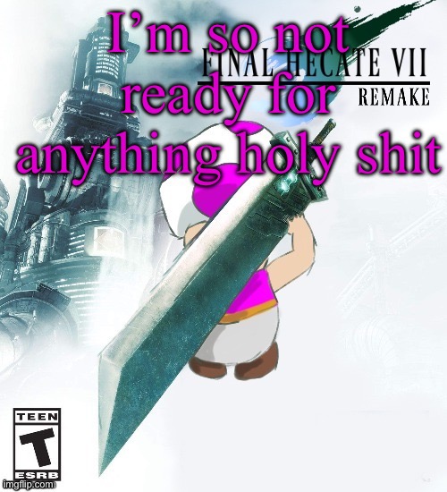 Headed straight into two AP classes next year when I could barely get a C in one | I’m so not ready for anything holy shit | image tagged in final hecate vii thank you disco | made w/ Imgflip meme maker