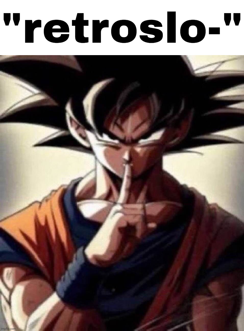 "retroslo-" | made w/ Imgflip meme maker