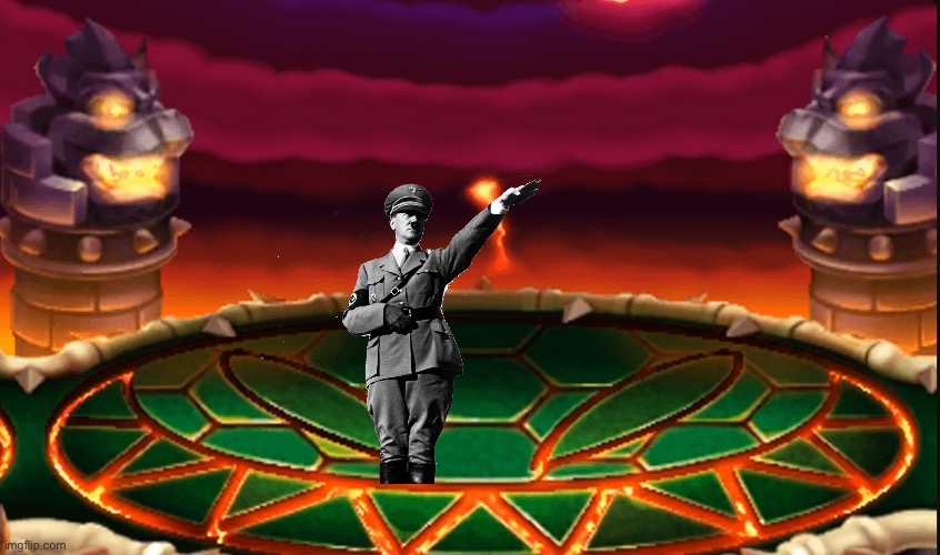 Hitler in hell | made w/ Imgflip meme maker