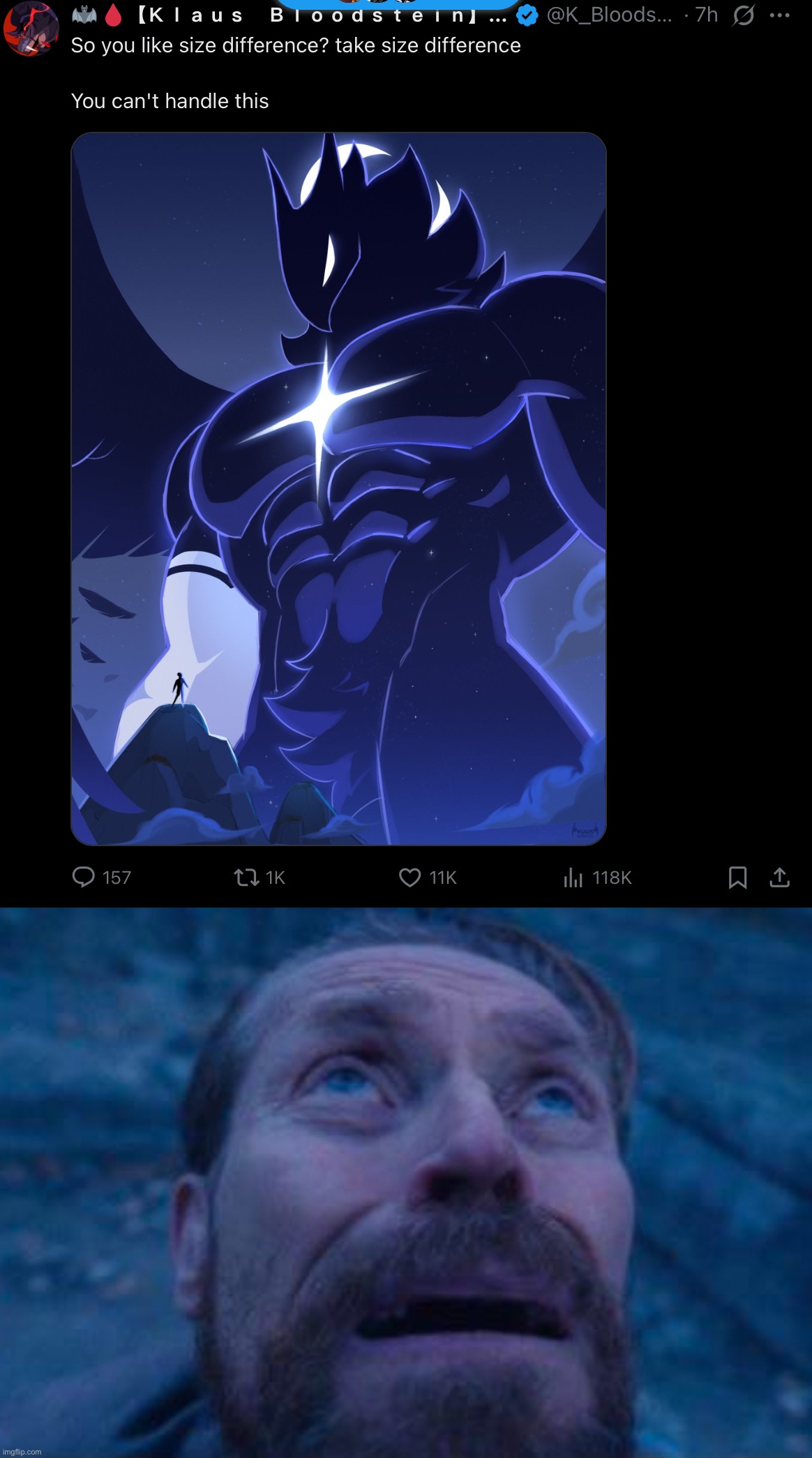 HOW DO YOU DRAW THIS STUFF AND ENDING UP BEING THIS COOL | image tagged in willem dafoe looking up | made w/ Imgflip meme maker