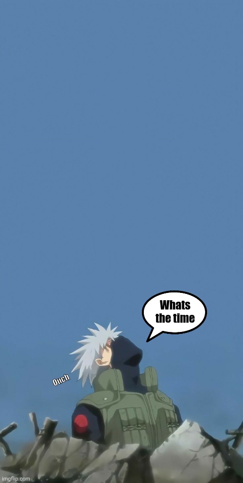 Kakashi pain arc wallpaper | Whats the time; Ouch | image tagged in kakashi,naruto,naruto shippuden,wallpapers,anime | made w/ Imgflip meme maker
