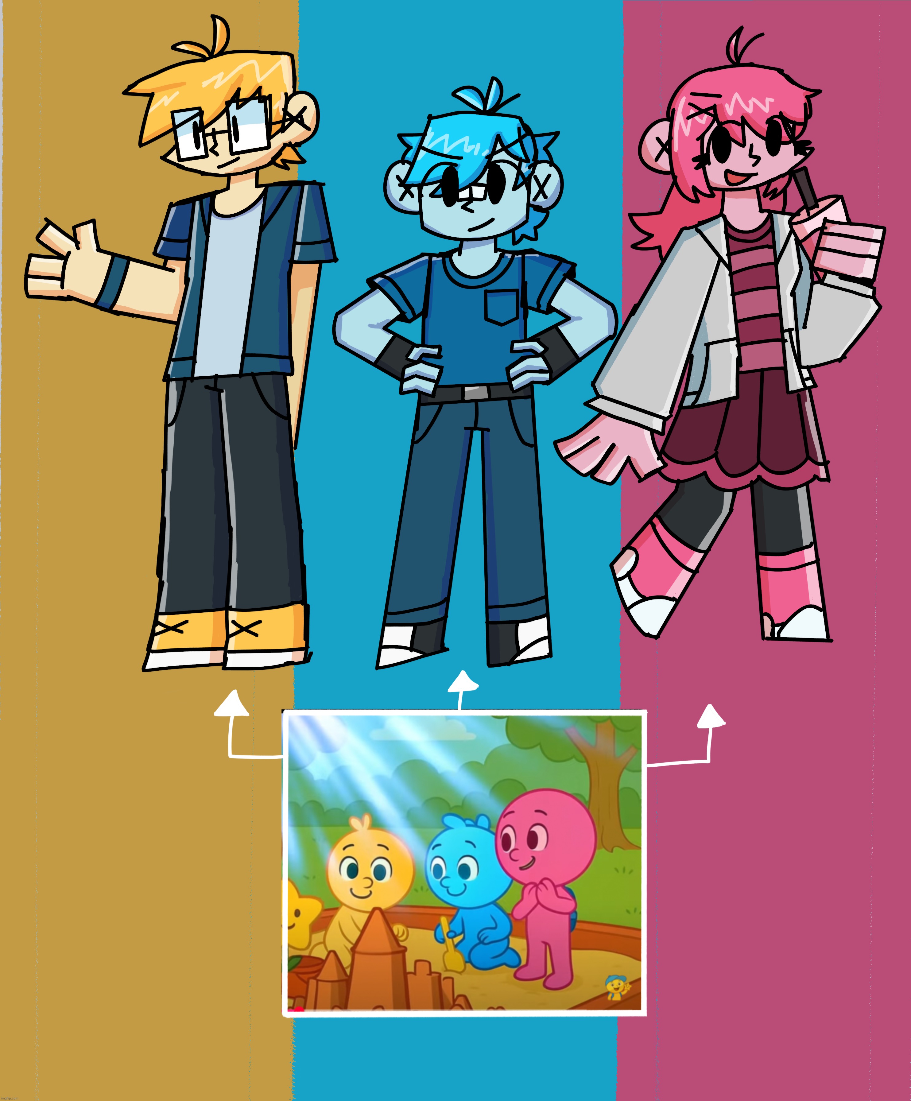 more bimo characters i redrew | made w/ Imgflip meme maker