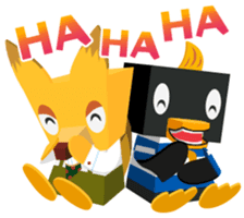 Pecola and Rudy laughing Meme Template