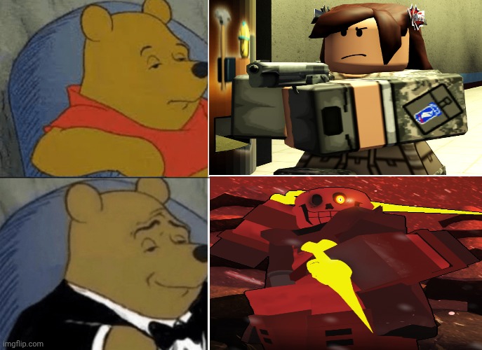 Tuxedo Winnie The Pooh | image tagged in memes,tuxedo winnie the pooh | made w/ Imgflip meme maker