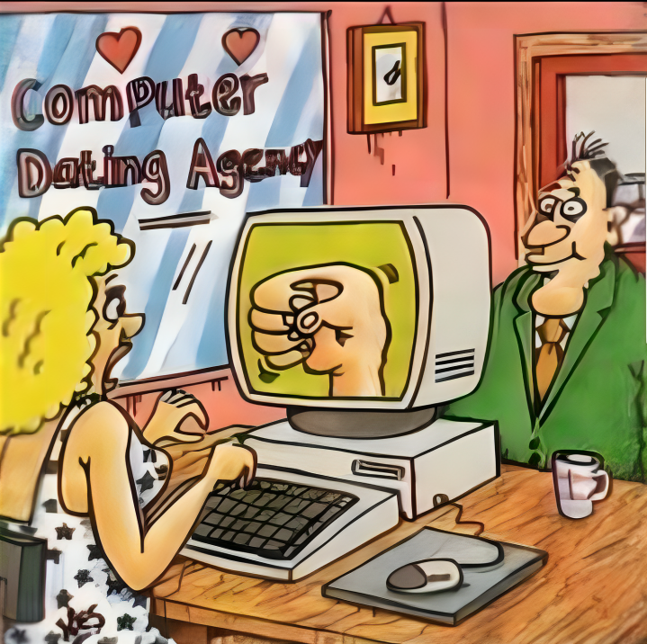compter dating agency Blank Meme Template