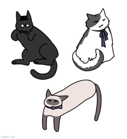 Impressionist composers as cats :D | made w/ Imgflip meme maker