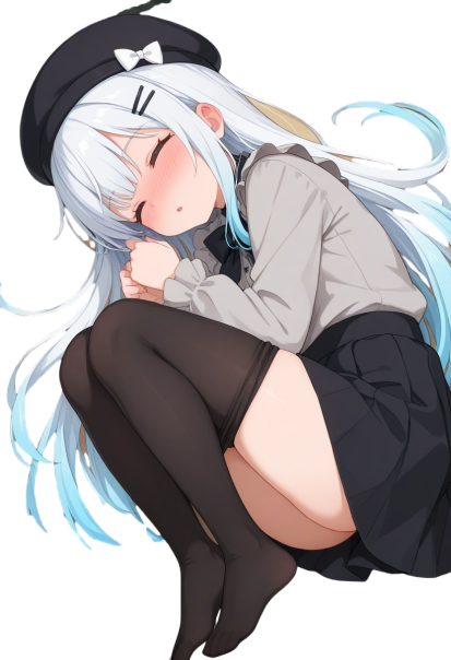 Lumini sleeping Blank Meme Template