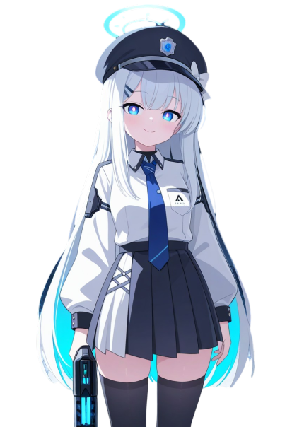 Lumini blue archive Blank Meme Template
