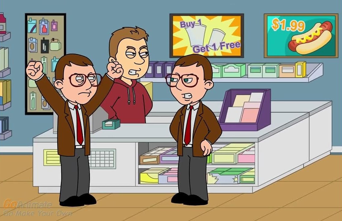 Classic PC Guy vs Modern PC Guy Blank Meme Template