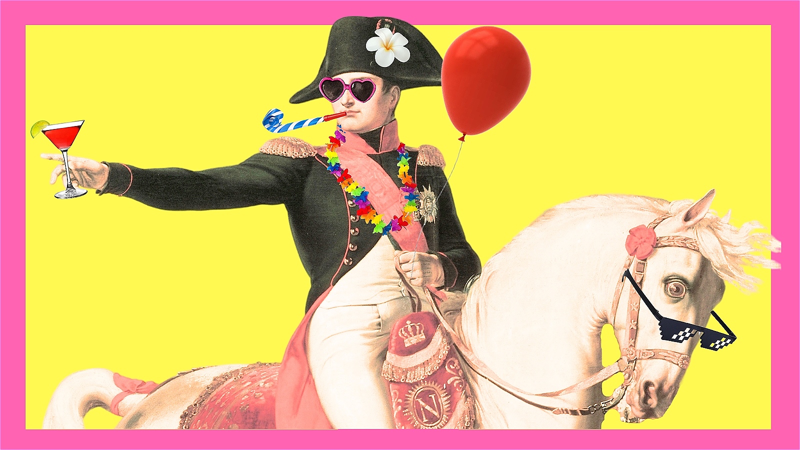 Napoleon Borntoparty Blank Meme Template