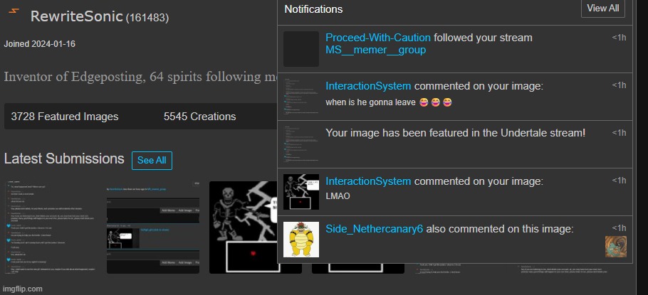 jeffery alt detected make sure he gets banned (i checked the profile) | made w/ Imgflip meme maker