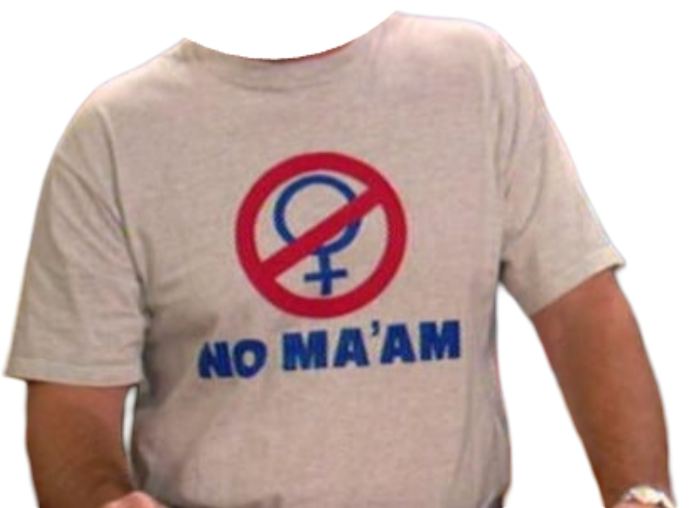 Al Bundy no ma'am headless Blank Meme Template