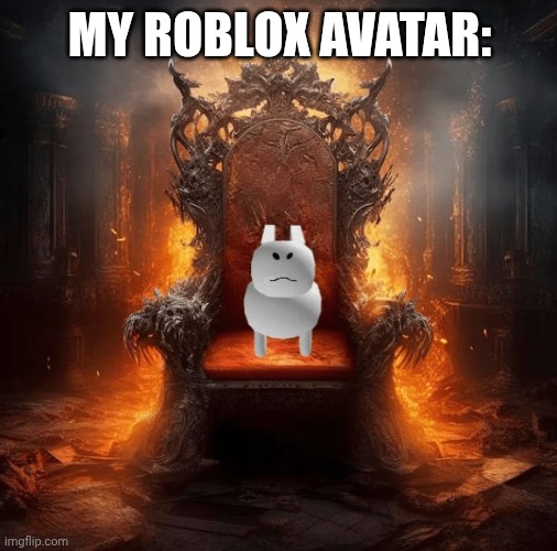 gubby | MY ROBLOX AVATAR: | image tagged in gubby | made w/ Imgflip meme maker