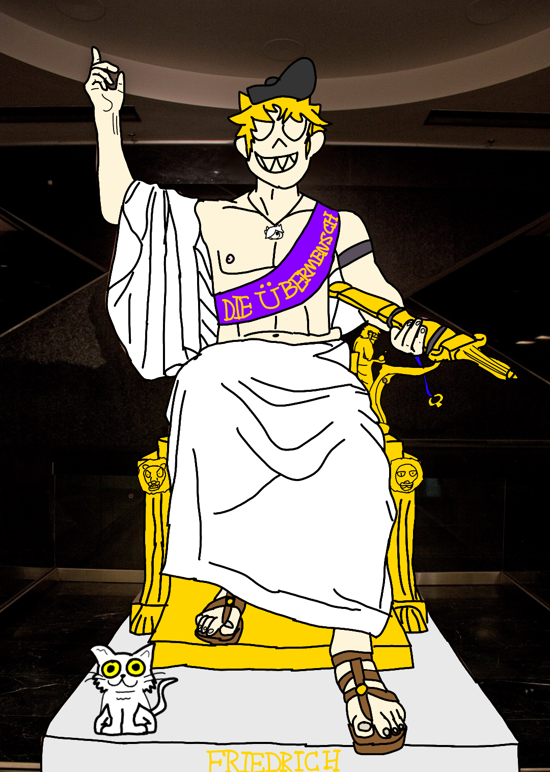 The Lord of the Femboys Blank Meme Template