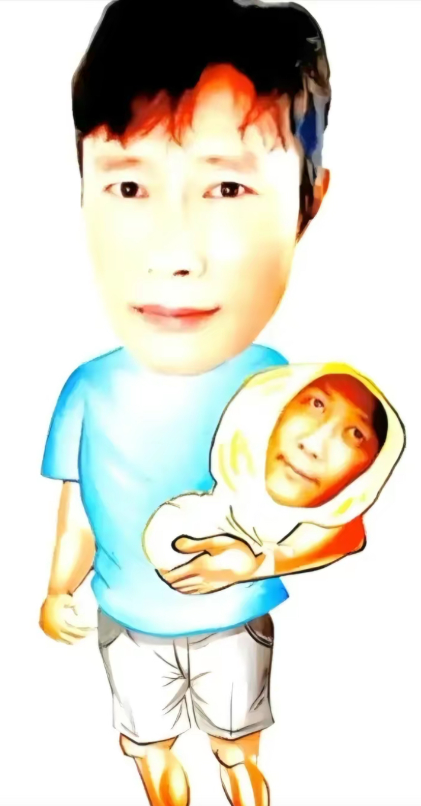 High Quality Papa squid games Blank Meme Template