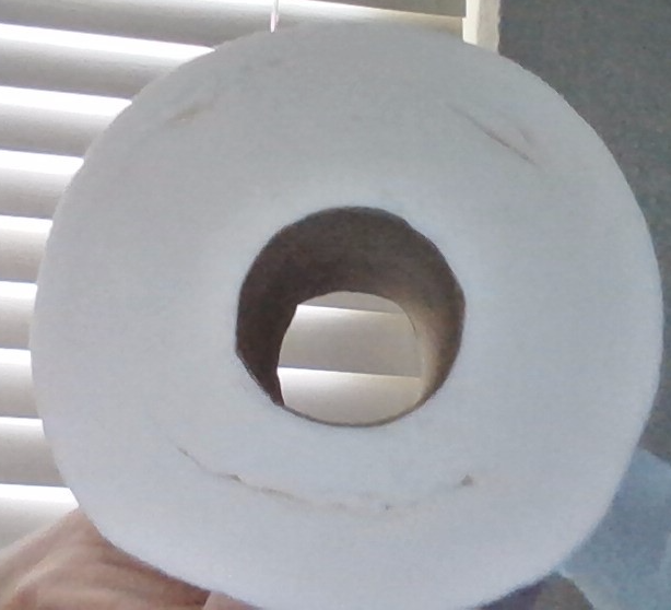 Fred the toilet paper roll Blank Meme Template