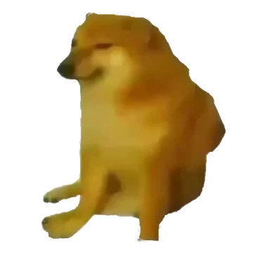 Cheems low res Blank Meme Template