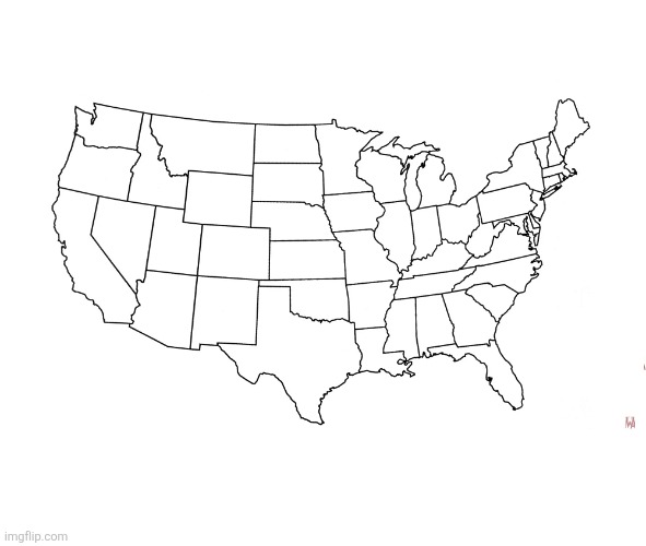 Illinois | image tagged in blank us map | made w/ Imgflip meme maker