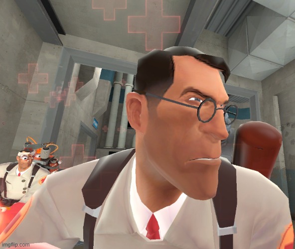 There will be an example in linked | image tagged in chad medic | made w/ Imgflip meme maker