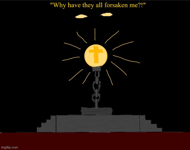 Jesus Awaits His Freedom. | made w/ Imgflip meme maker