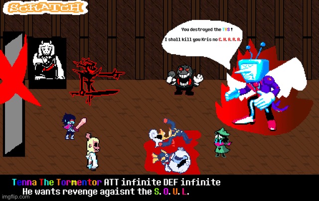 Deltarune genocide route was peak | made w/ Imgflip meme maker