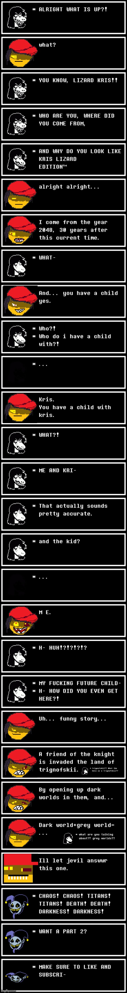 mmmh tasty | image tagged in deltarune,memes,lore,undertale | made w/ Imgflip meme maker
