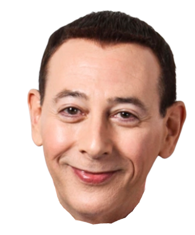 Peewee Herman Head Blank Meme Template